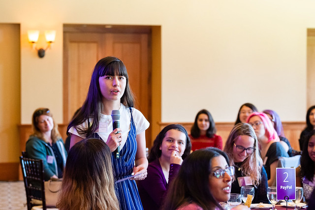 Question at Girls @ The Tech Luncheon