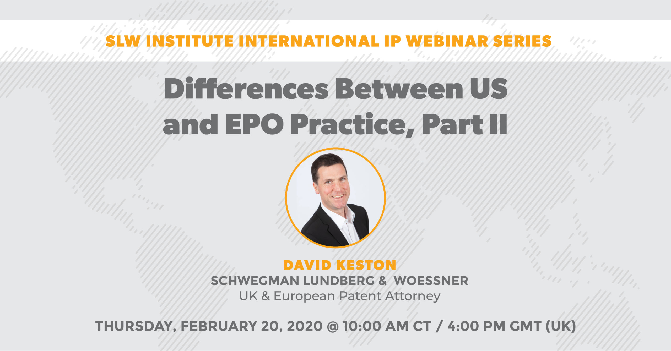 SLW Institute International IP Webinar